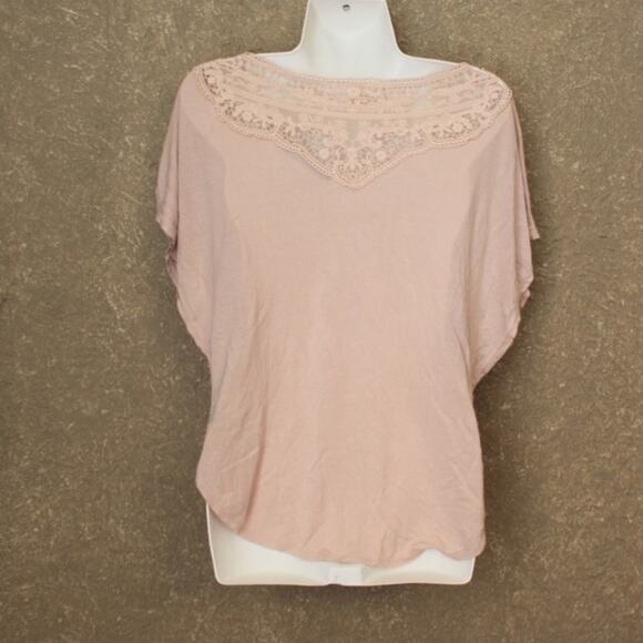 The Limited Crochet Back Flowy Dolman Top - Picture 3 of 8